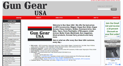Desktop Screenshot of gungearusa.com